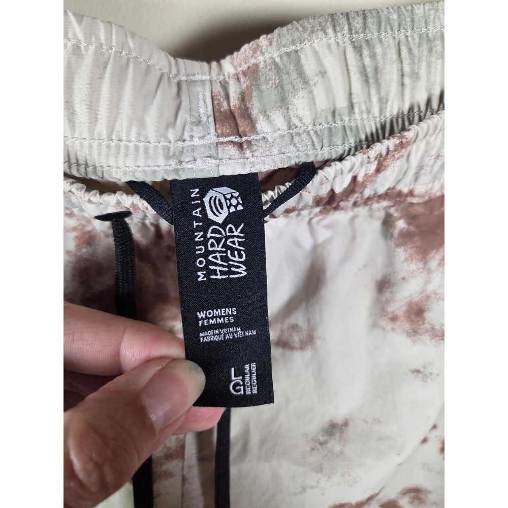 Mountain‎ Hardwear Womens L Trail Swim Hybrid Shorts Abstract Print Nylon Hiking - Picture 4 of 9